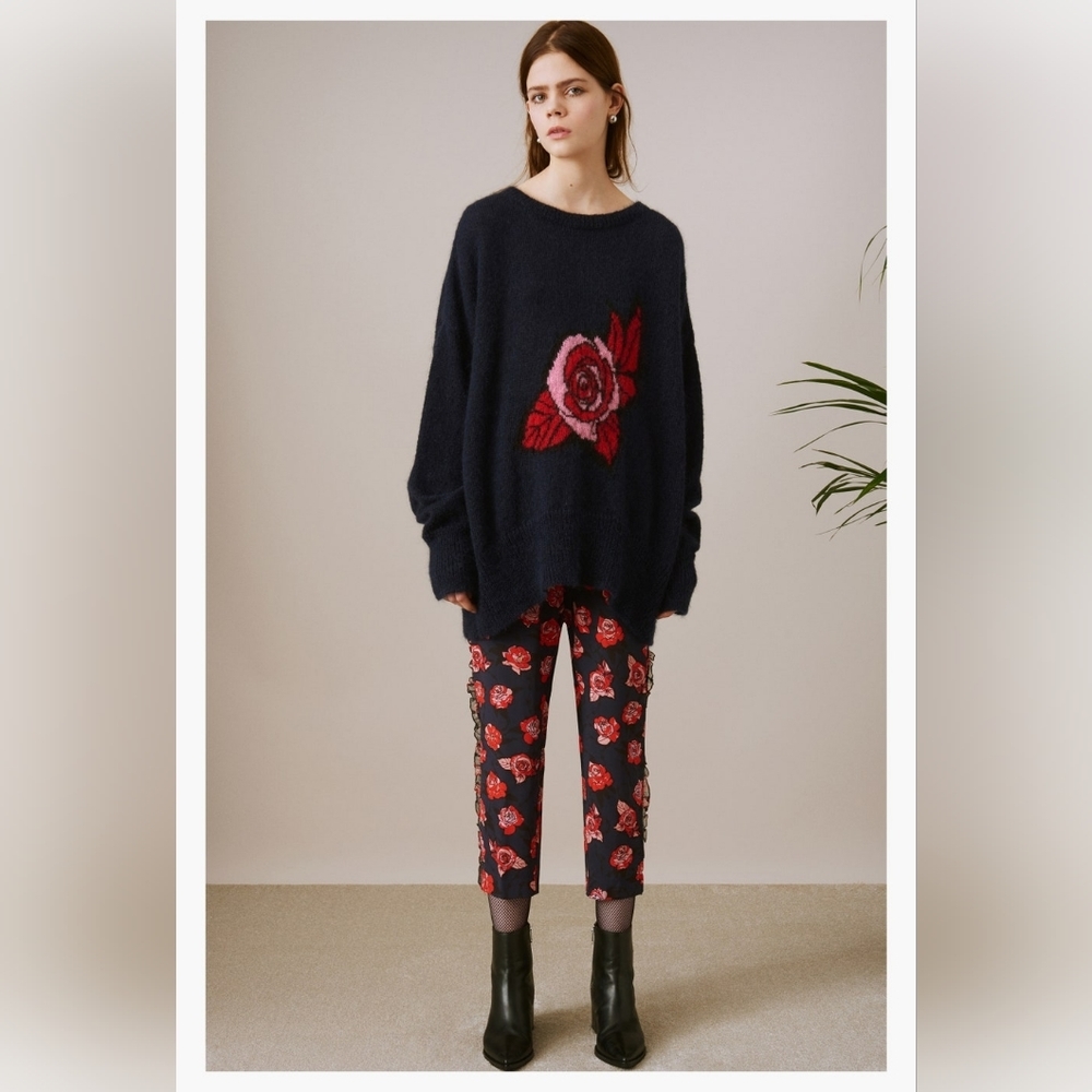 Markus Lupfer Erin oversized rose sweater S